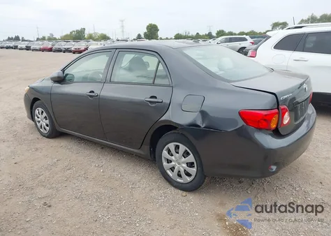 2009 Toyota Corolla Le из США, поврежденный, VIN 1NXBU40EX9Z162509
